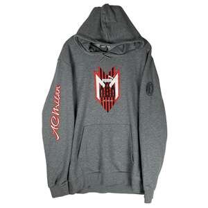 Puma AC Milan Futbol Pullover Hoodie Mens XXL Soccer Sporty Athleisure Ftblicons